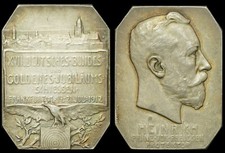 SCHÜTZEN: Silber-Plakette