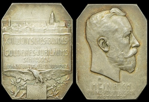 Schützen silber plakette - schÜtzen:, silber-plakette
