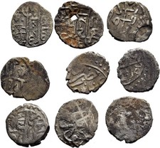 FITZ Türkiye Osmanen Ottoman Empire Lot 9x akce Selim I. (1512-1520) ~HHP52
