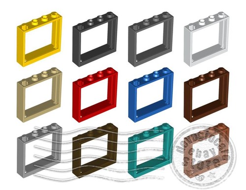 Lego 60594 fenster 1x4x3 - lego,