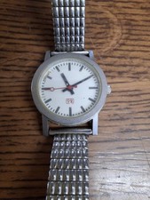  Damen Armbanduhr, Dienstuhr „Deutsche Bundesbahn“ aus Nachlass 