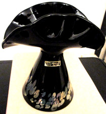Eisch Vase schwarz m