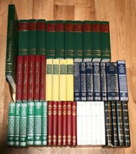 49 Bücher - Romane, Erzählungen, Klassiker, Werke in LEDER gebunden. Paket.