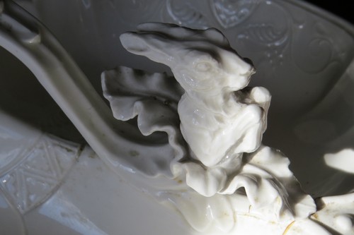 Osterhase keramik schale - keramik,