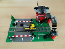Lego 10128 9V City Bahnübergang von 2003, vollständig mit OBA