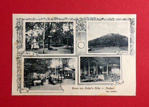 Freital deuben 1910 gruss - ak,