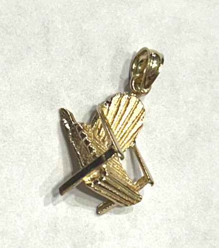 14k gelbgold adirondack - gelbgold, 3-d