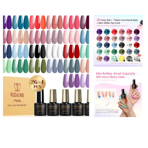 Nagellack set stück - uv,