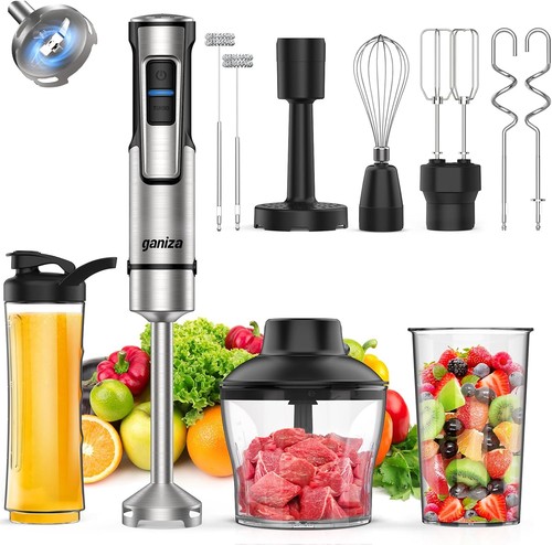 Ganiza stabmixer 1200w - 10-in-1,
