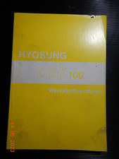 Reparaturanleitung Hyosung  cab100 , cab   Werkstatthandbuch, Werkstattanleitung