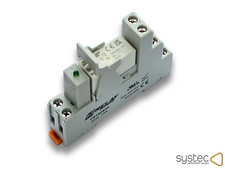 SCHRACK Relais 230V AC | RPS42730 | 2 Wechsler | Steckrelais mit Sockel + LED