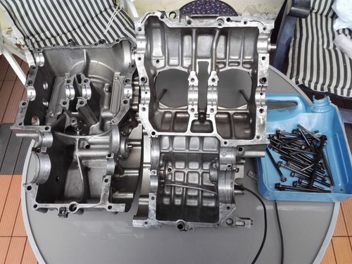 Suzuki 500 motorgehäuse - 500, e