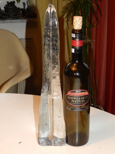 Riesige solifleur glas vase - glas,