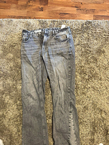 Zara jeans flared - flared, grau