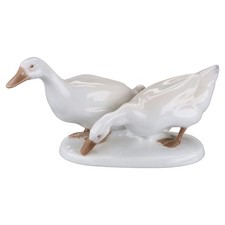 Entenpaar weiß Rosenthal