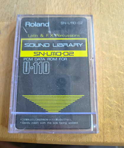 Roland 110 u110 - sn-u110-02, latin