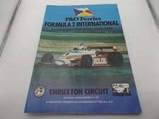 1984 THRUXTON PROGRAMM 23.4.84