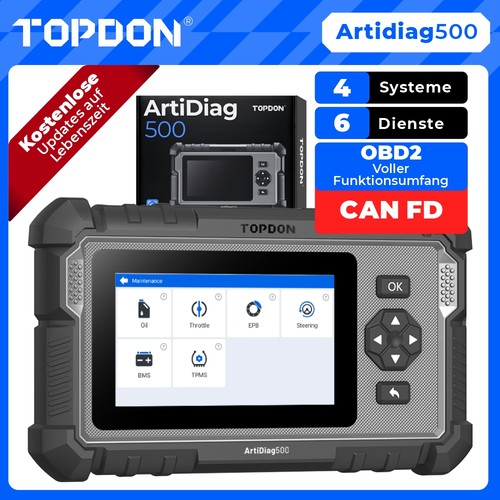 Topdon artidiag500 kfz - topdon,