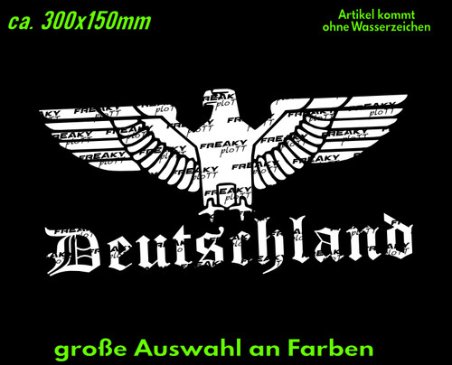 Reichsadler 30cm aufkleber - reichsadler,