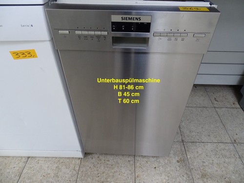 Spülmaschine 45cm siemens - siemens,