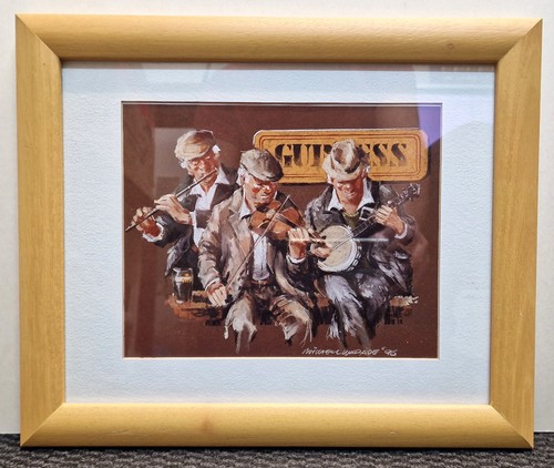Wandbild irish musicians von - irish,