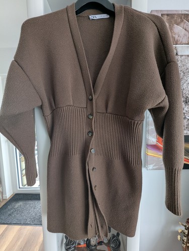 Damen strickjacke braun - damen,