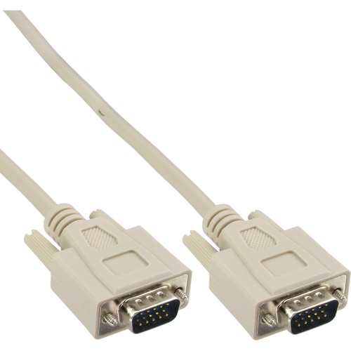 Inline vga kabel 15pol - kabel,, hd
