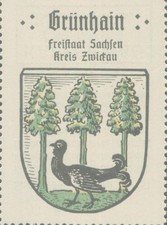 Grünhain / Reklamemarke