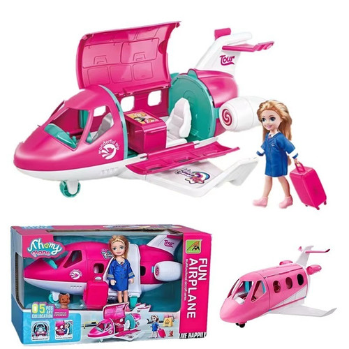 Puppen flugzeug spielset mit - spielset,