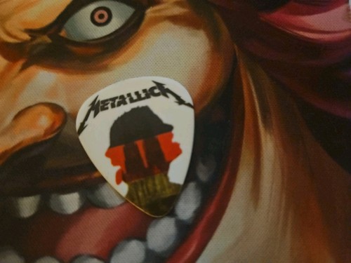 Gespieltes metallica plektrum - gespieltes,