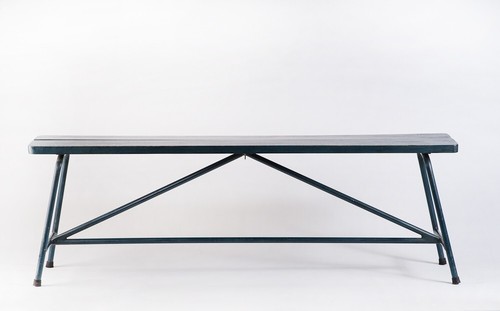 Originelle blaue sitzbank aus - originelle,,