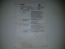 Teilegutachten von 1995 Auspuffblende Endrohr Edelstahl rund 70mm (ATJ) Blende