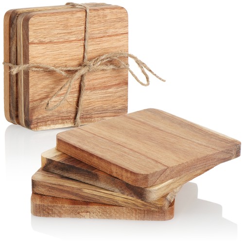 Untersetzer aus holz - untersetzer,