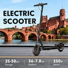 Weihn.-Preis-Gewinn: 8.5" 350W geb. E-Tretroller, Fed. v+h, 28km, ohne ABE