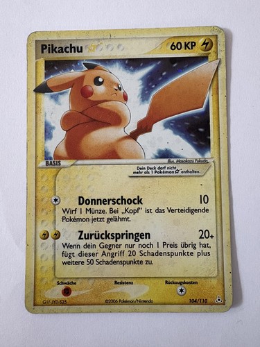 Pokémon pikachu gold star - gold, ⭐