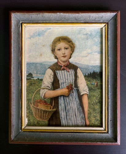 Albert anker vintage - anker, erdbeer