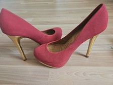 Sexy Hiheels Rot Mit goldenem