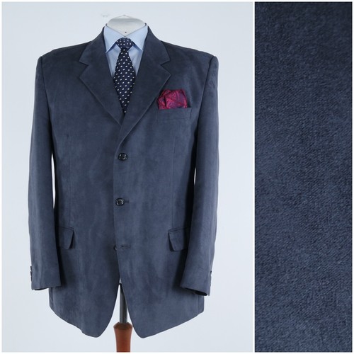Herren kunstleder blazer - kunstleder, 48r
