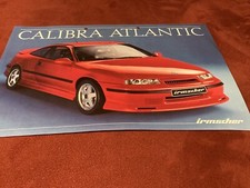 Irmscher Opel Calibra Atlantic  Prospekt 90er Brochure