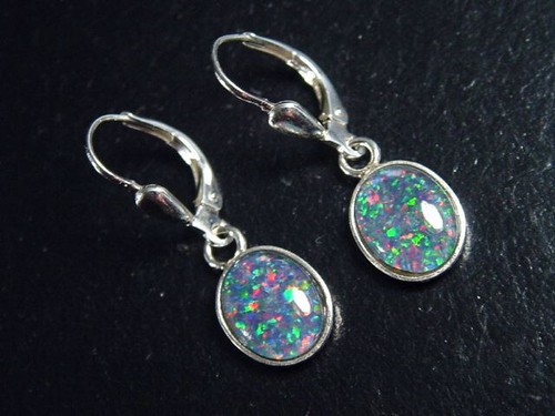 Opal edelopal ohrringe 10 x - opal,
