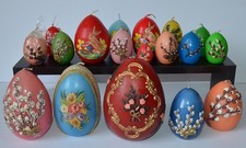 18 alte von Hand verzierte