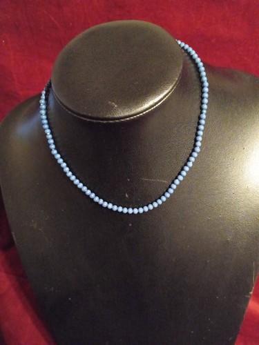 Blaue steinkette 38 cm - blaue,