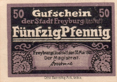 Scheine notgeld gutschein - scheine,