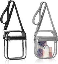 2 Stück Durchsichtige Tasche