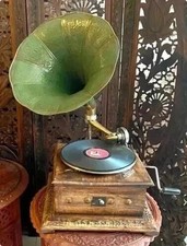 Vintage Grammophon, voll