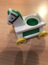 Fisher Price Little People Schaukelpferd 60er Jahre 