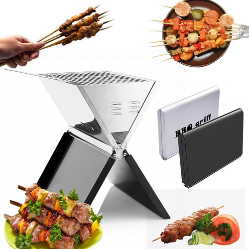 Holzkohlegrill bbq tragbarer - holzkohlegrill,