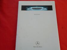 MERCEDES W220 S-Klasse S 320 CDI S 320 S 430 S 500 S 600 Hardcover Prospekt 1999