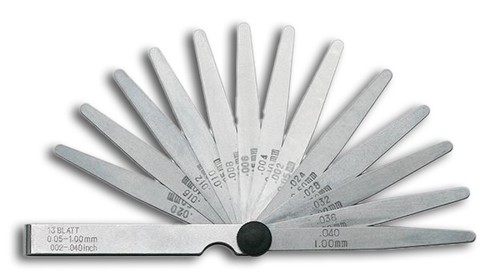Fühlerlehre stahl format - fÜhlerlehre,,