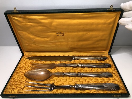 Antik gross silberbesteck set - silberbesteck,
